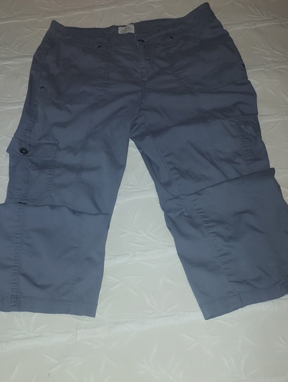 St. John's Bay Utility Cargo Convertible Pants - Picture 9 of 10